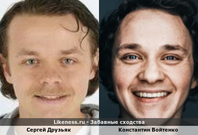 Сергей Друзьяк похож на Константина Войтенко