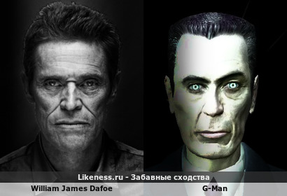 William Dafoe напоминает G-Man