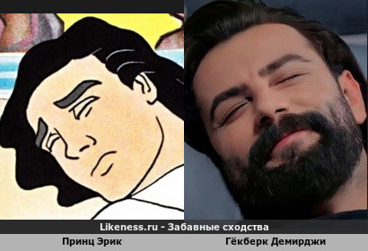 Принц Эрик напоминает Гёкберк Демирджи