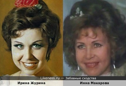 Ирина Журина и Инна Макарова
