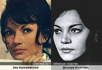 Эва Кшижевская и Донара Пилосян