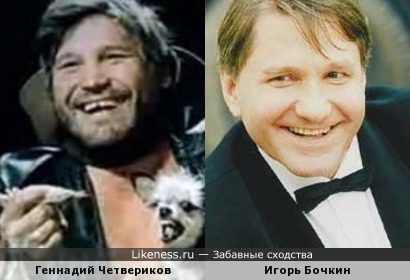 Геннадий Четвериков похож на Игоря Бочкина