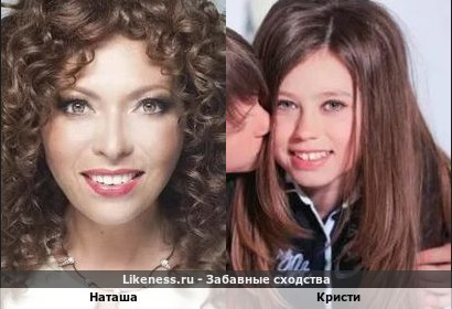 Наталья из бандерос похожа на Кристину