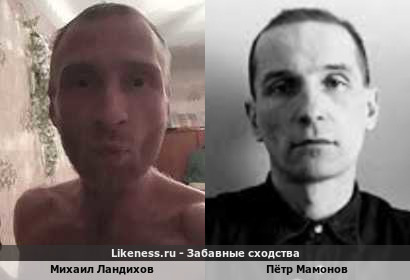 Михаил Ландихов похож на Петра Мамонова
