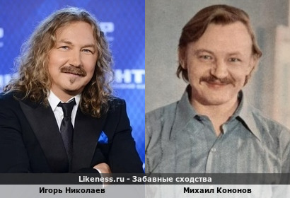 Игорь Николаев похож на Михаила Кононова