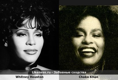 Whitney Houston напоминает Chaka Khan