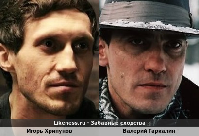 Игорь Хрипунов похож на Валерия Гаркалина
