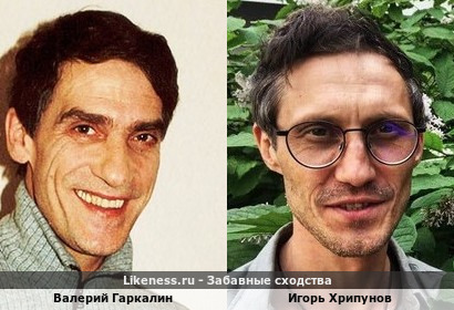 Валерий Гаркалин похож на Игоря Хрипунова
