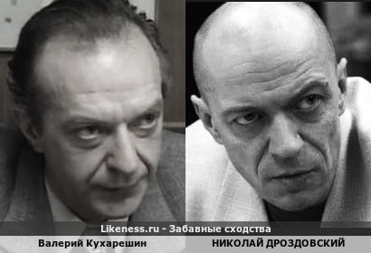 Валерий Кухарешин похож на Николая Дроздовского
