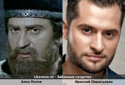 Амза Пелля похожа на Ираклия Пирцхалаву