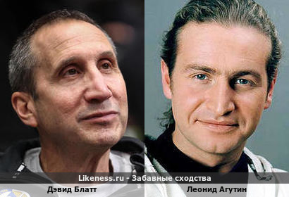 Дэвид Блатт похож на Леонида Агутина