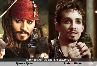 Джони Депп напомнил Роберта Шиэна