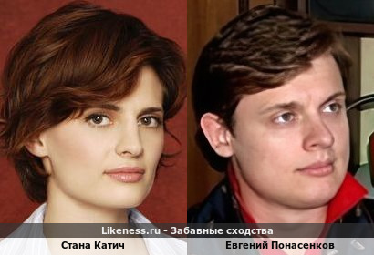 Стана Катич похожа на Евгения Понасенкова