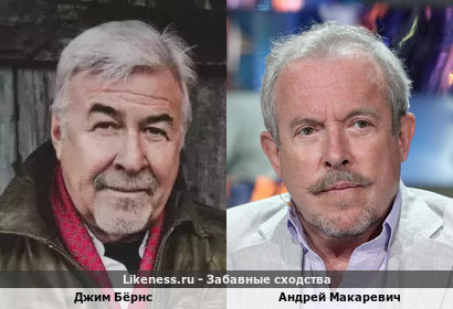 Джим Бёрнс похож на Андрея Макаревича