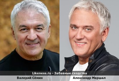 Валерий Сёмин похож на Александра Маршала