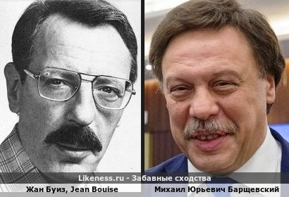 Жан Буиз похож на адвоката Михаила Юрьевича Барщевского? Jean Bouise и Михаил Барщевский!