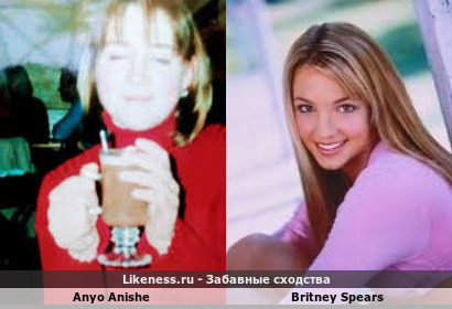 Anyo Anishe напоминает Britney Spears