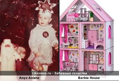 Anyo Anishe напоминает Barbie House