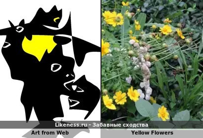 Art from Web напоминает Yellow Flowers