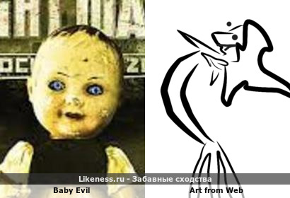 Baby Evil напоминает Art from Web