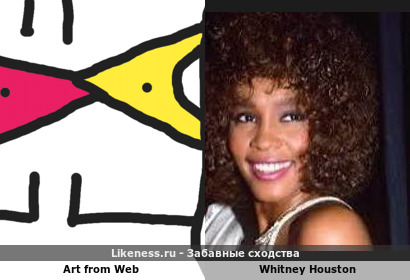 Art from Web напоминает Whitney Houston