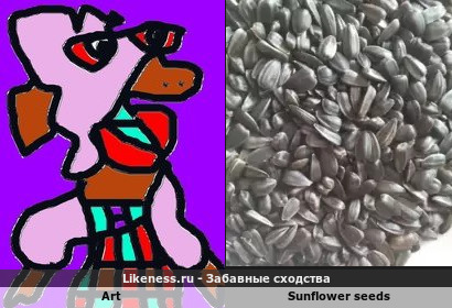 Art напоминает Sunflower seeds