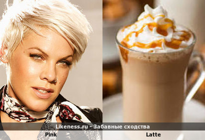 Pink напоминает Latte