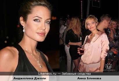 Оперная певица Анна Блинова похожа на Анджелину Джоли
