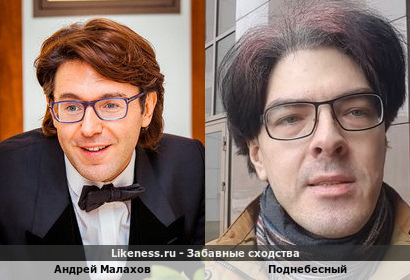 Андрей Малахов похож на Поднебесного