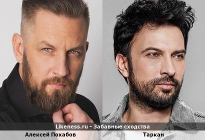 Алексей Похабов похож на Таркана