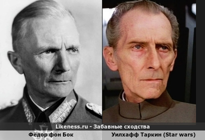 Таркина разве не срисовали не с фон Бока?