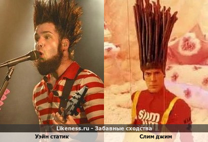 Уэйн статик похож на Слима Джима