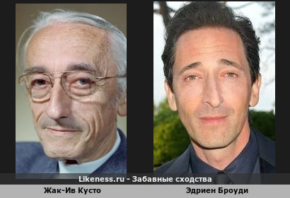 Жак-Ив Кусто напоминает Эдрийного Броуди