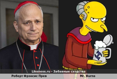Роберт Фрэнсис Прев напоминает Mr. Burns