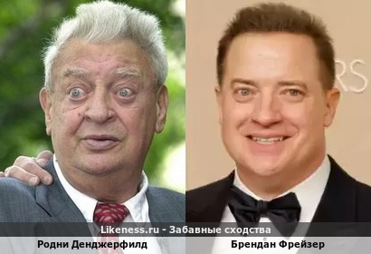 Брендан Фрейзер,обняв Родни:"Мы братья по поеданию пончиков!" Родни с сарказом:"Ннда,Колобок?"