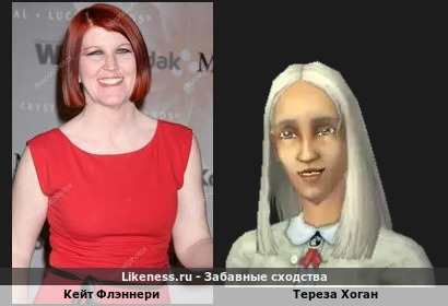Кейт Флэннери похожа на Терезу Хоган