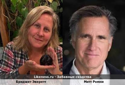 Бриджет Эверетт похожа на Митта Ромни