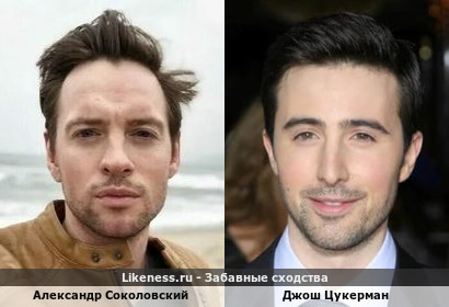 Александр Соколовский похож на Джоша Цукермана