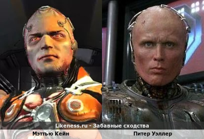 Мэттью Кейн похож на Питера Уэллера
