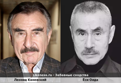 Леонид Каневский похож на Ёси Оида