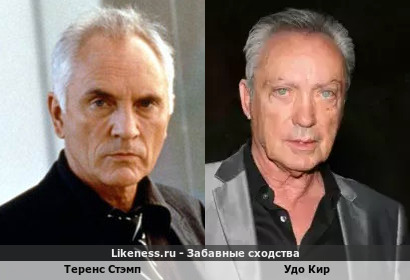 Теренс Стэмп похож на Удо Кира