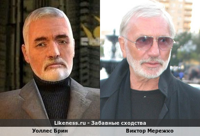 Уоллес Брин похож на Виктора Мережко