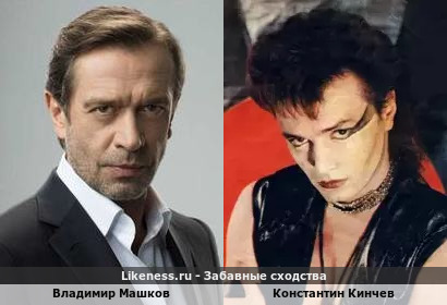 Владимир Машков похож на Константина Кинчева