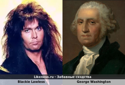 Блэки Лолесс похож на Джорджа Вашингтона