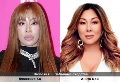 Джессика Хо похожа на Аниту Цой