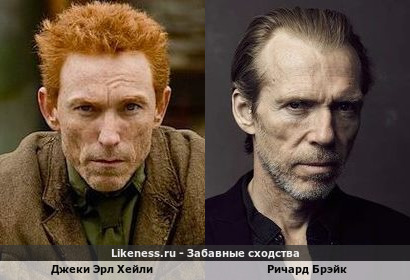 Джеки Эрл Хейли похож на Ричарда Брэйка