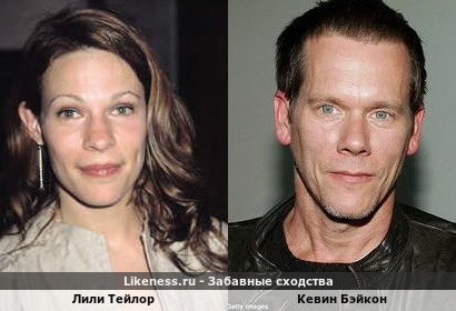 Лили Тейлор похожа на Кевина Бэйкона
