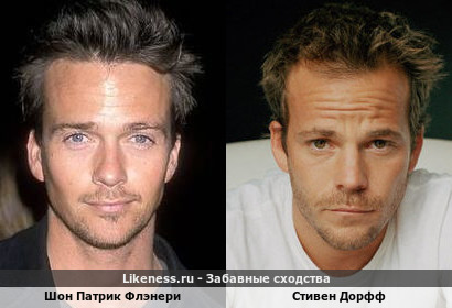Шон Патрик Флэнери похожа на Стивена Дорффа