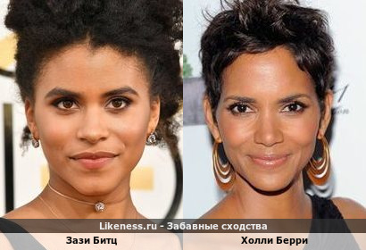 Зази Битц напоминает Холли Берри