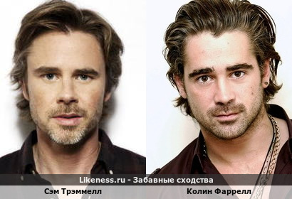 Сэм Трэммелл похож на Колина Фаррелла